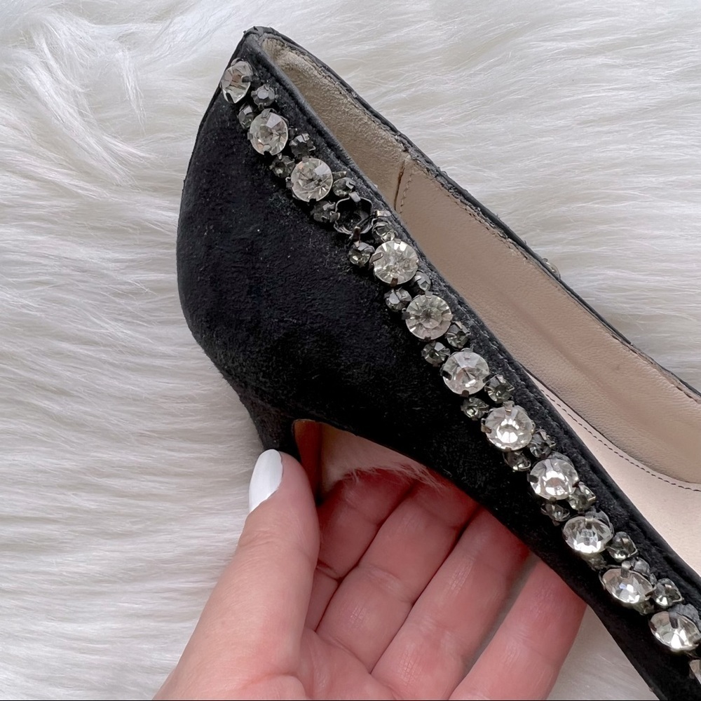 Boden Jeweled Embellished Pumps in Black - Picture 6 of 8